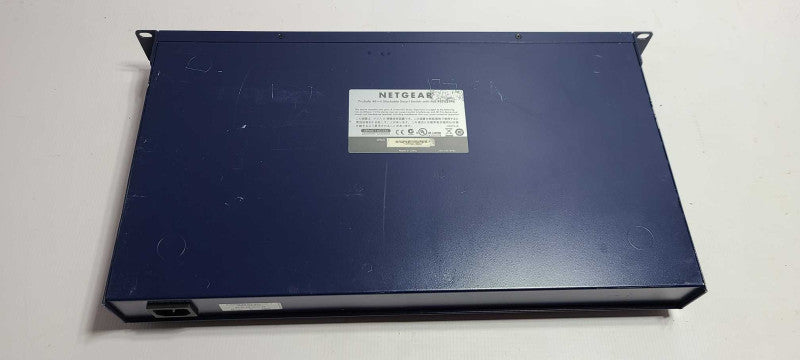 NETGEAR Prosafe FS752TPS 48Port Ethernet 4SFP Stackable Smart POE Switch $
