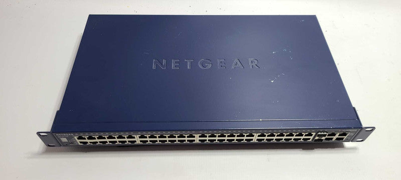 NETGEAR Prosafe FS752TPS 48Port Ethernet 4SFP Stackable Smart POE Switch $