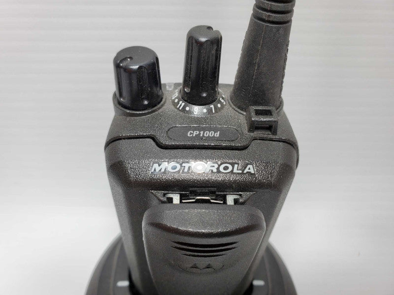 Motorola CP100d Two Way Radio - UHF (403-480MHz) AAH87YDC9JA2AN (