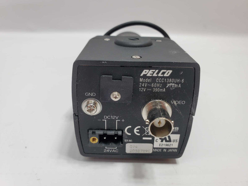 PELCO CCC1380UH-6 Camera Body with 3.5-8.0mm F1.4 Lens |