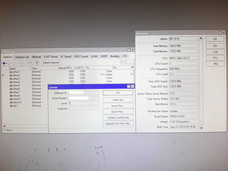 Mikrotik Routerboard RB2011UiAS-RM  +