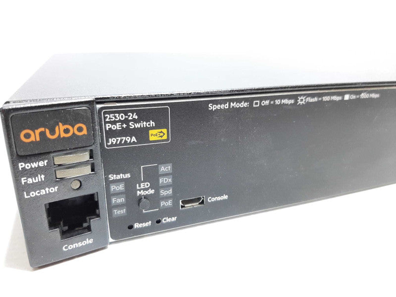 HP ARUBA 2530-24 PoE+ 24Port PoE Switch &2X Gbe 2X SFP J9779A +