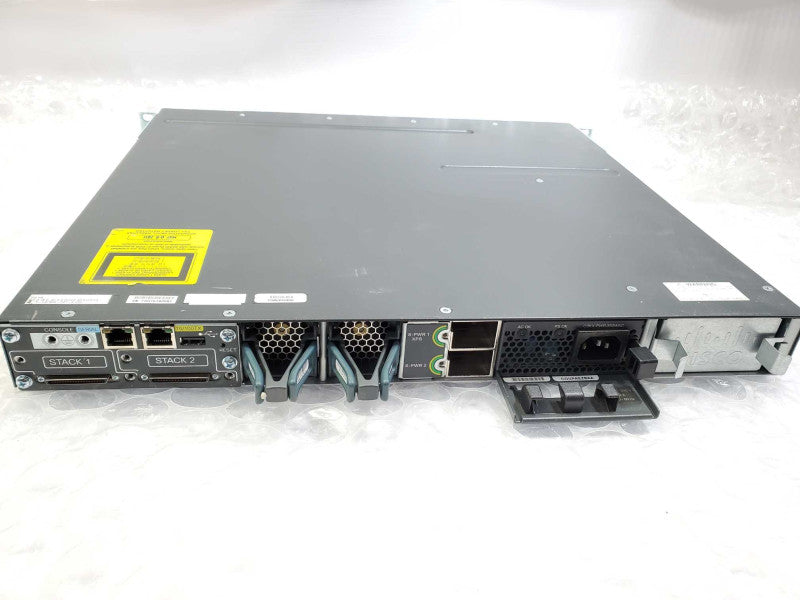Cisco Catalyst WS-C3750X-24T-S 24-Port PoE+ Gigabit Switch 1x350WAC PSU  )