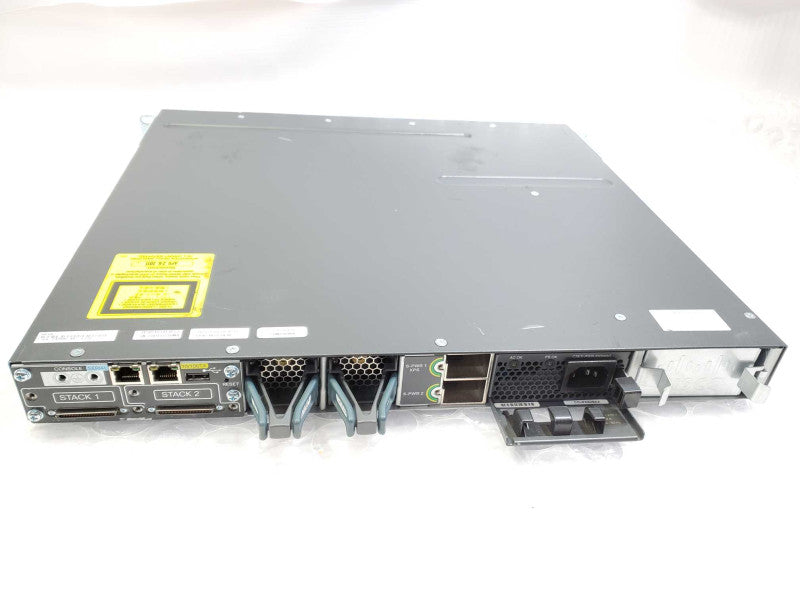 Cisco Catalyst WS-C3750X-48T-S 48-Port PoE+ Gigabit Switch 1x350WAC PSU  )