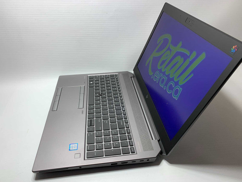 16\\" 4K HP zBook 15 G5 with i7-8850H CPU 16GB RAM & 512GB NVME Storage  -