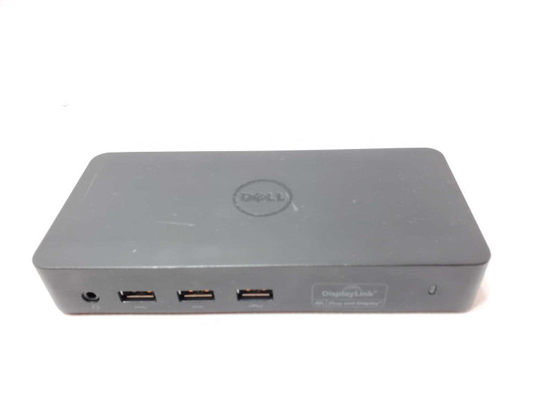Dell D3100 Ultra HD 4K Triple Video Docking Station USB3.0 _