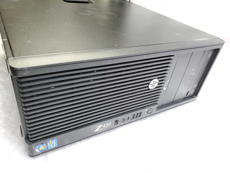 HP Z420 Workstation Xeon E5-1603 @2.8GHz 16GB DDR3 Nvidia P383 No HDD )