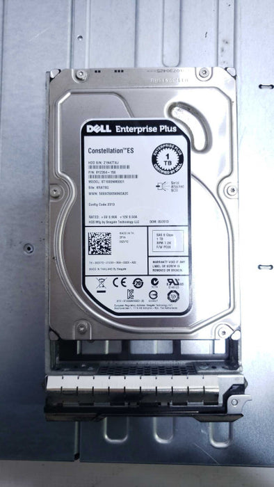 Dell EqualLogic PS4100 w/ 12x 1TB HDDs Storage, 2x Ctrl Mod 12, 2x PSU [
