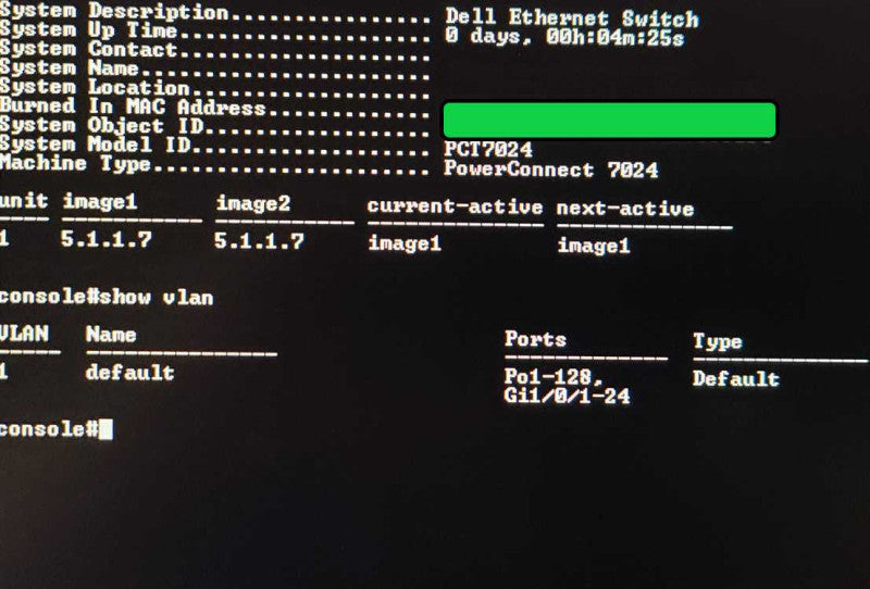 Dell PowerConnect 7024 24 Port Gigabit Ethernet 4xSFP Ports Managed Switch QTY $