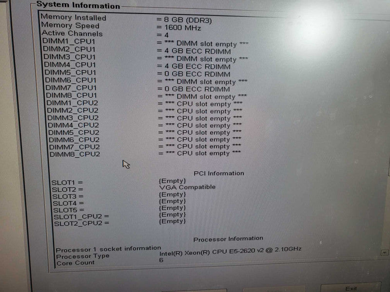 Dell Precision T7610 E5-2620 v2 @2.1GHz 8GB DDR3 Quadro K4000 SAS2308-IR )