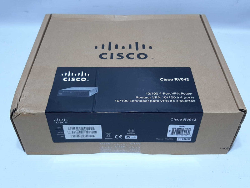 Cisco RV042 10/100 4-Port VPN Router - New - Sealed Box +