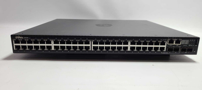 Dell N3048 48-Port 10/100/1000/10Gb Ethernet 4x SFP Managed Switch $