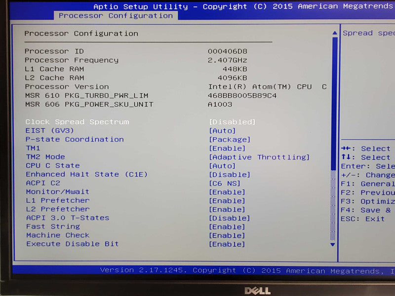 SuperMicro A1SRi-2758F Micro SRV, Intel Atom CPU, 4GB RAM, 120GB SSD _