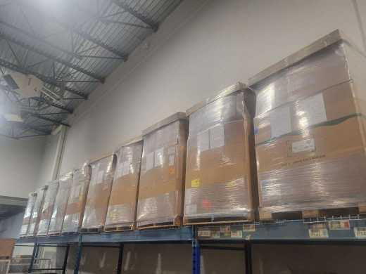 1390x LCD Monitors (40ft container load, 16x pallets), Vancouver warehouse