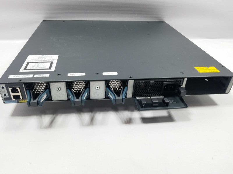 Cisco WS-C3650-24PS-L 24 10/100/1000 Ethernet PoE+ 4x1G Uplink 1xPSU Lan Base ~