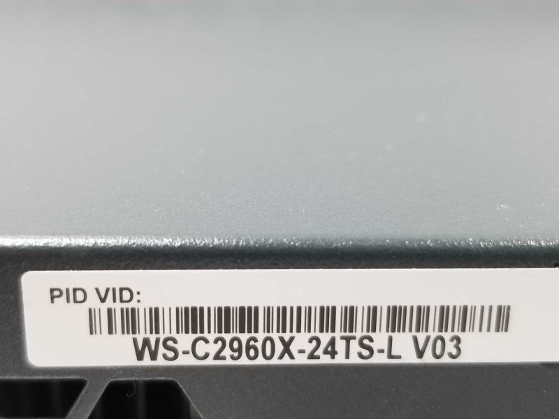 Cisco Catalyst 2960-X 24x 1Gbps Ethernet Switch WS-C2960X-24TS-L, 4x 1G ~
