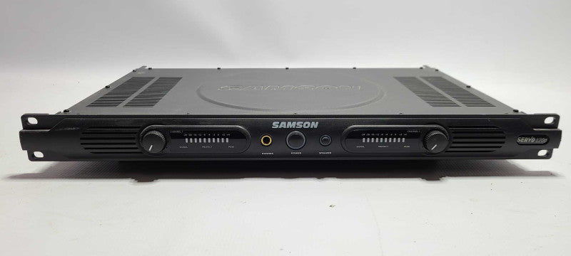 Samson Servo 120a Rackmount 200W Power Amplifier $