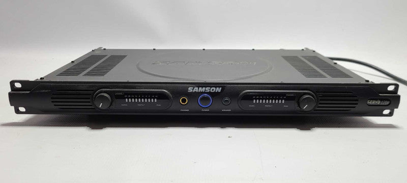 Samson Servo 120a Rackmount 200W Power Amplifier $