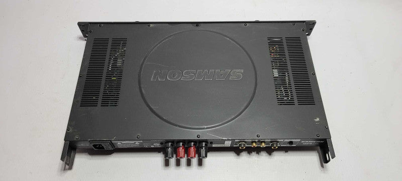 Samson Servo 120a Rackmount 200W Power Amplifier $