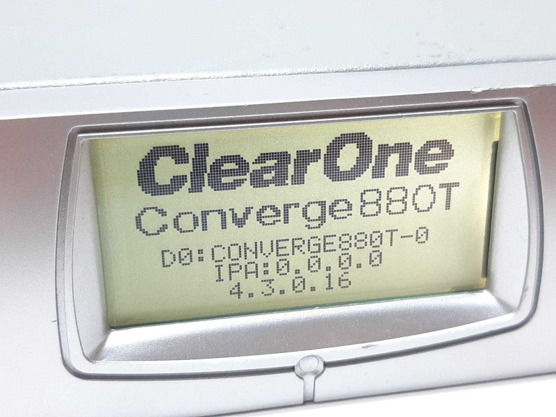 ClearOne Converge Pro 880T 8-Channel Conferencing Matrix Mixer +