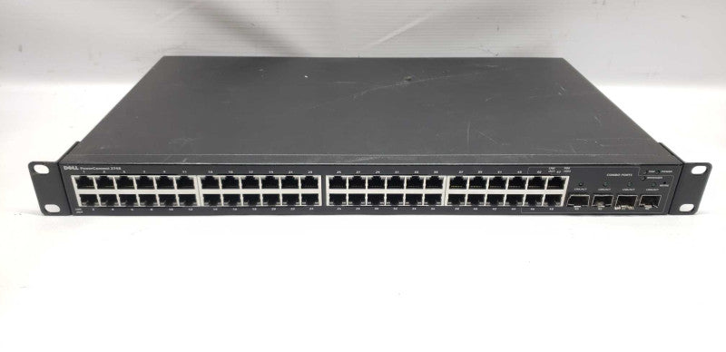 Dell PowerConnect 2748 48-Port Gb Ethernet 4-Port SFP Network Switch  #