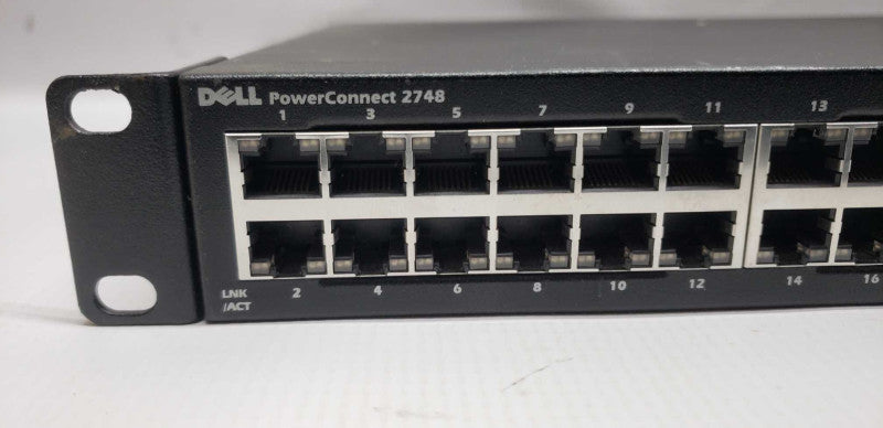 Dell PowerConnect 2748 48-Port Gb Ethernet 4-Port SFP Network Switch  #