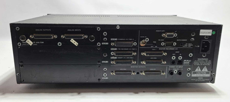 Tascam DS-M7.1 Surround Controller W/O Control Panel $