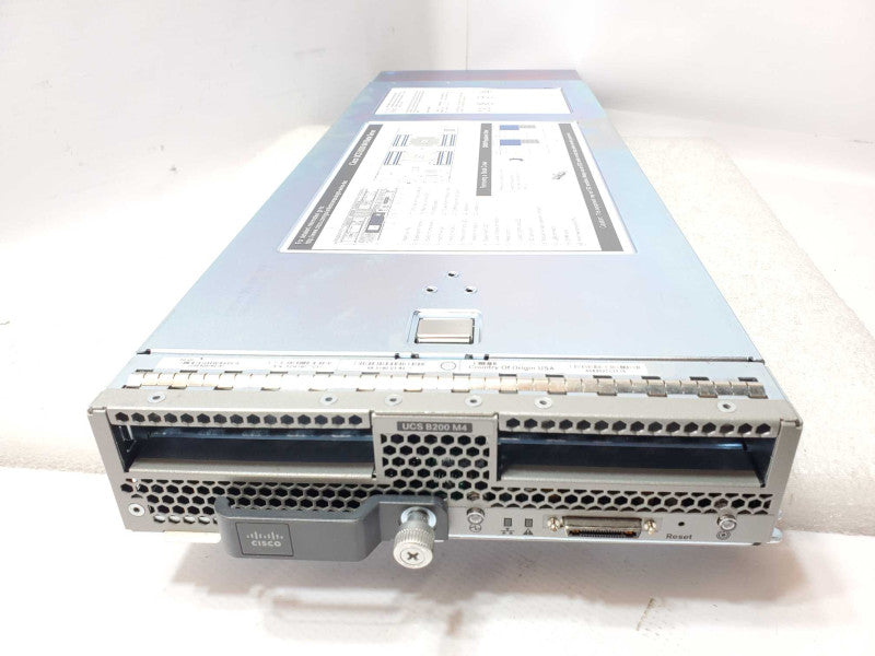 CISCO UCS B200 M4 BLADE SERVER CHASSIS w/ 2x Xeon E5-2630v3 CPUs _