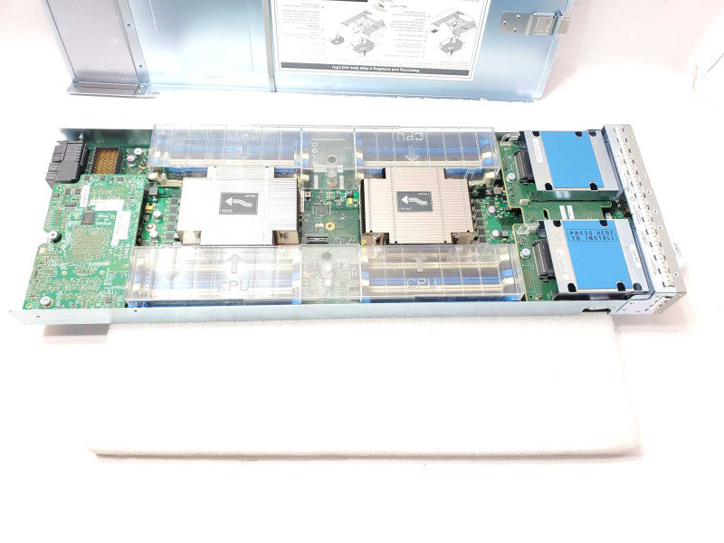 CISCO UCS B200 M4 BLADE SERVER CHASSIS w/ 2x Xeon E5-2630v3 CPUs _