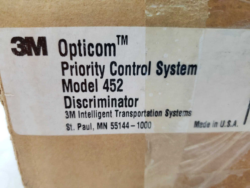 Brand new 3M Opticom 452 Priority Control System Module )