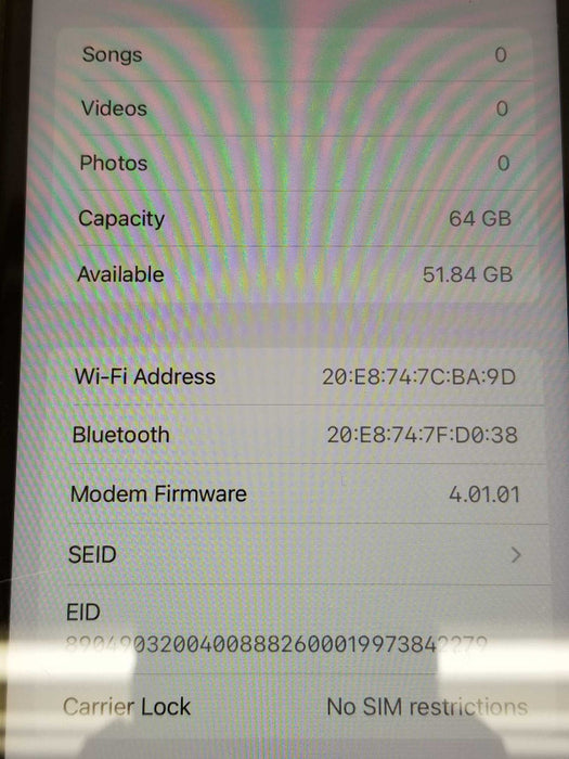 Apple iPhone XR, 64GB Storage, Carrier Unlocked (READ)
