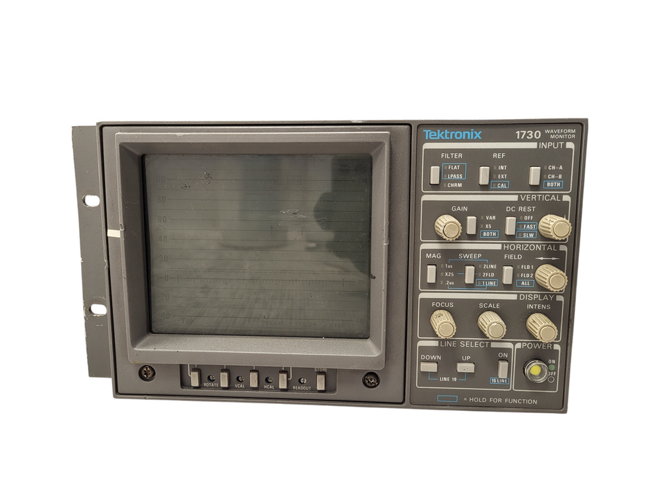 Tektronix 1730 Waveform Monitor & 1720 Vectorscope READ $