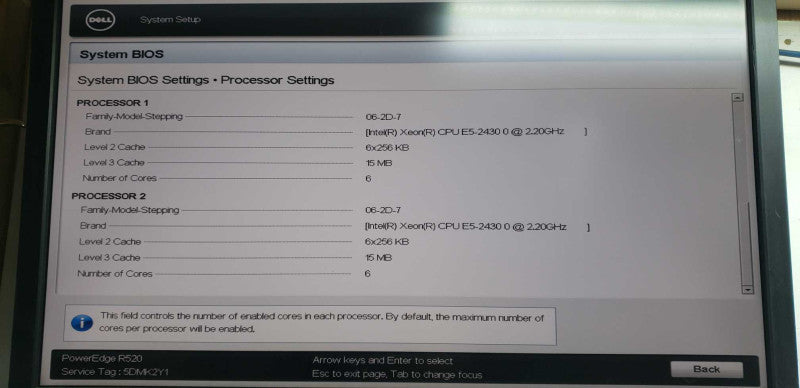 Dell Poweredge R520 2x Xeon E5-2430 @ 2.20ghz / 32gb ram / H710p raid Ctrl #