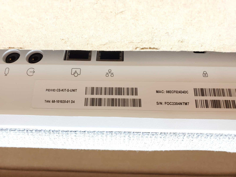 Cisco Webex Room Kit TTC7-23 w/ TTC5-09 Touch 10 and Power Adapter _