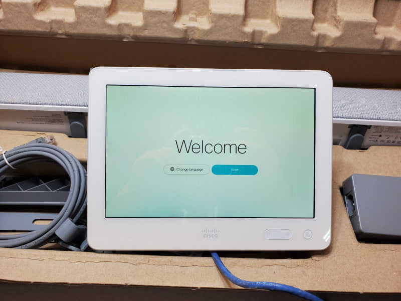 Cisco Webex Room Kit TTC7-23 w/ TTC5-09 Touch 10 and Power Adapter _