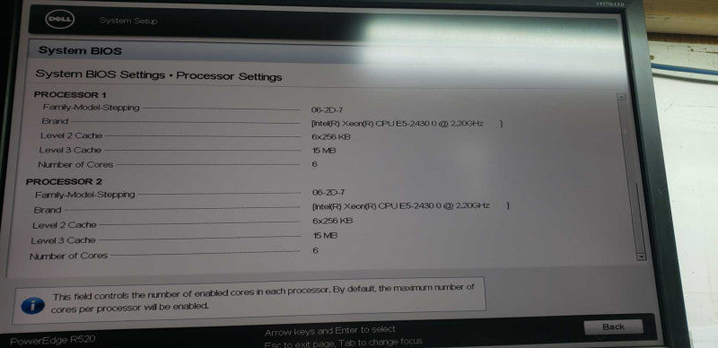 Dell Poweredge R520 2x Xeon E5-2430 @ 2.20ghz / 24gb ram / H710p raid ctrl #