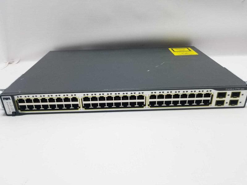 Cisco Catalyst C3750 Series 48-Port 10/100 Network Switch WS-C3750-48TS-S, QTY ~