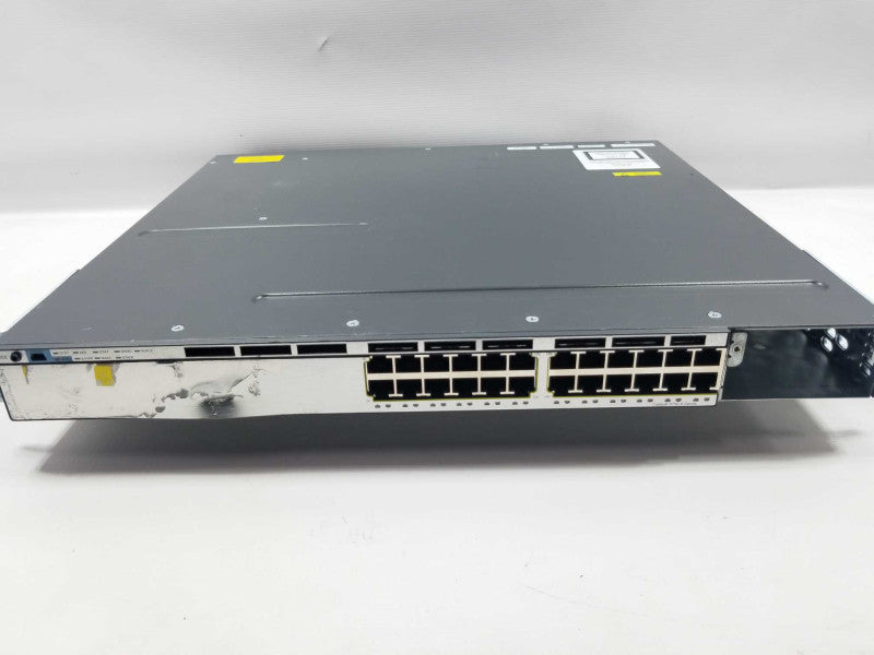 Cisco Catalyst WS-C3750X-24T-S 24-Ports Gigabit Switch, FCTY RESET, READ* ~