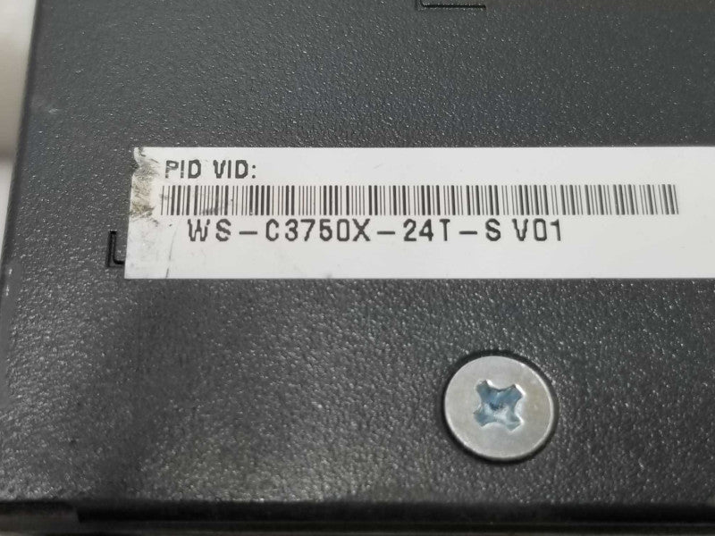 Cisco Catalyst WS-C3750X-24T-S 24-Ports Gigabit Switch, FaCTorY RESET ~