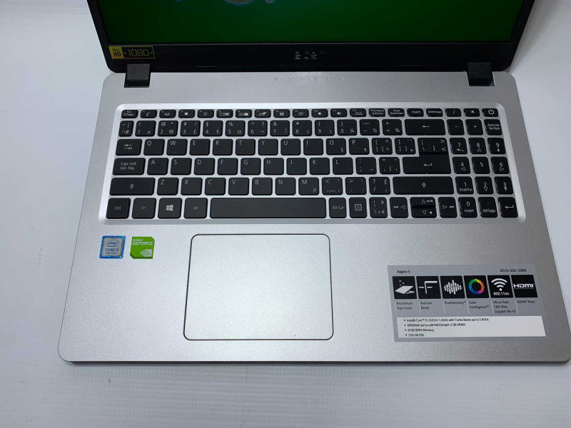 16\\" Acer aspire A515-52G with i5-8265U CPU 16GB RAM & 256GB NVME Storage  -
