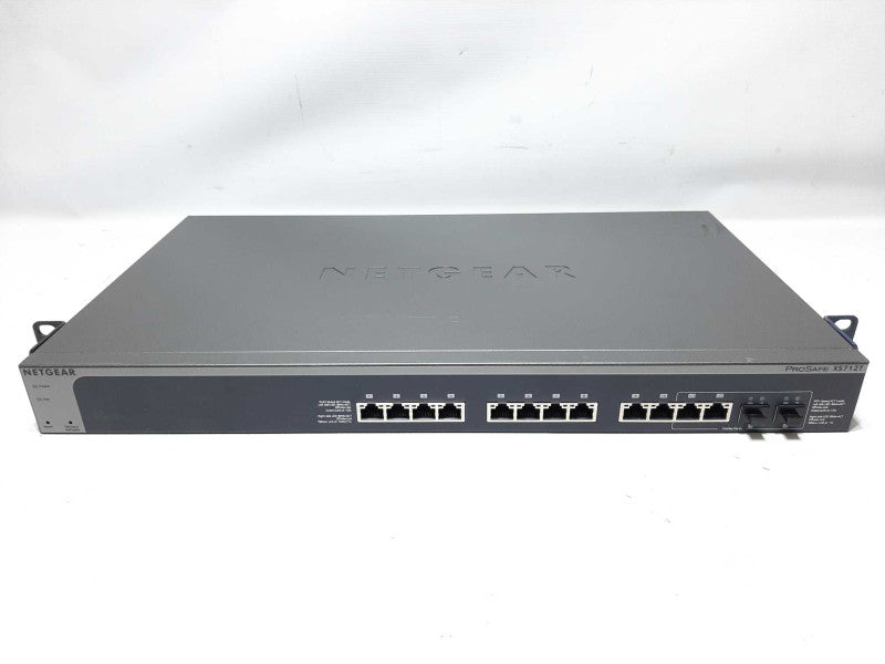 Netgear ProSafe XS712T 2-Port 10 Gigabit Ethernet (10GbE) Smart Switch +