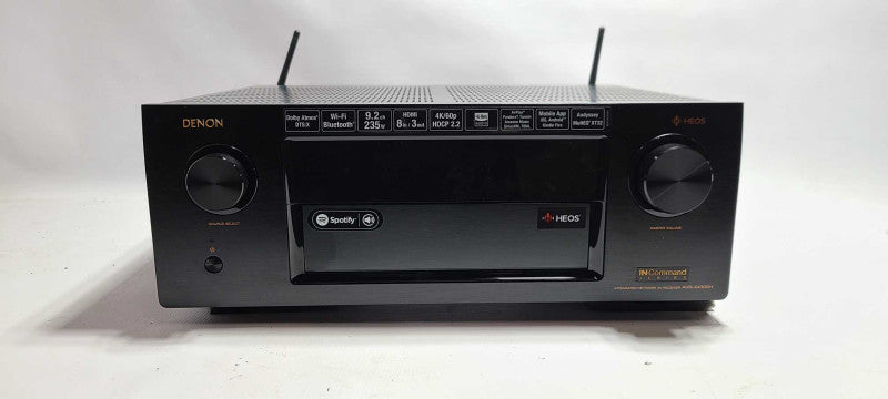 Denon AVR-X4300H 9.2 channel 4K A/V 710W Receiver W/O Remote  $