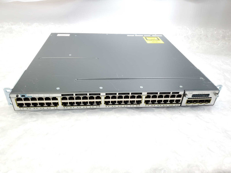 Cisco Catalyst WS-C3750X-48P-L PoE+ 48-Port C3KX-NM-1G Managed Gigabit Switch  )