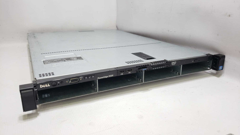 Dell PowerEdge R320 Xeon E5-2407@2.2GHz 16GB ECC DDR3 H310 Mini No HDD 2x PSU [