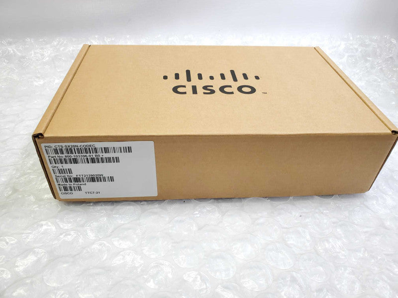 New open Cisco CTS-SX20-P40-k9 SX20 Quick with P40 Camera 1 Microphone Remote )