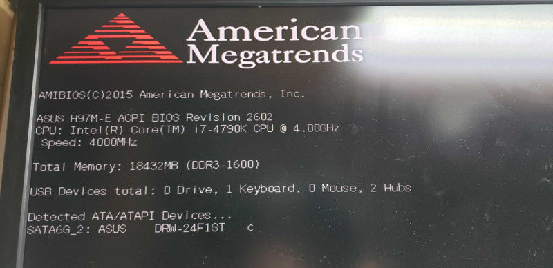 Custom PC I7-4790k @ 4.00ghz / 18gb ram/ quadro k620 gpu / H97M-E Motherboard #