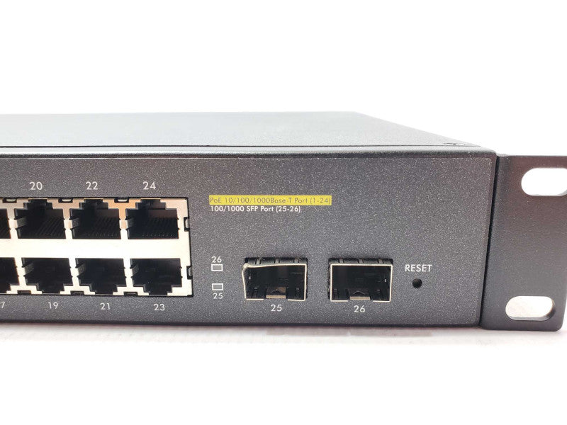 ZyXEL GS1900-24HP 24-port GbE Smart Managed PoE Switch with 2 GbE SFP ports _