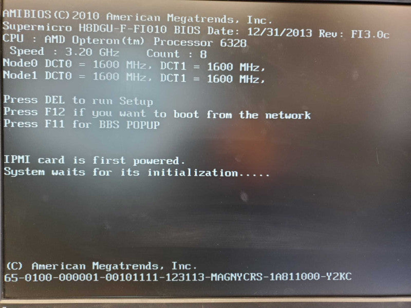 FireEye NX 4400 Network Security Appliance Server Opteron 6328 32gb RAM No HDD (