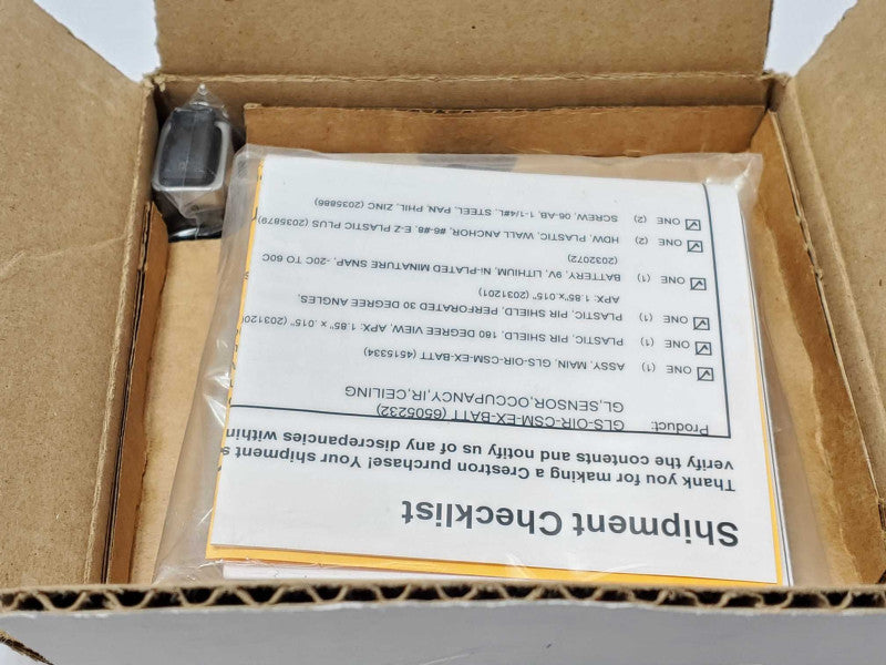 CRESTRON Wireless Passive Infrared Occupancy Sensor GLS-OIR-CSM-EX-BATT _