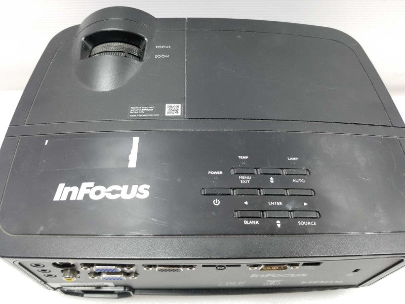 InFocus IN116x DLP Projector 3200 Lumens Bright (3D Ready) HD 1080p, 1989hrs ~